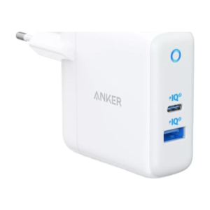 Anker PowerPort PD Wall Charger — 20W + 15W Dual Port, White