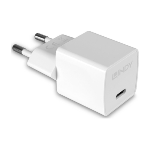 Lindy USB-C PD Wall Charger — 20W with GaN Technology
