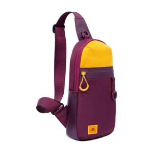 Rivacase Sling Bag for Smartphones & Tablets — Burgundy Red