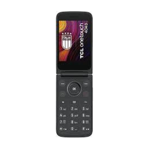 TCL OneTouch 4043 — with Charging Cradle, Black