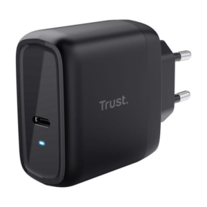 Trust Maxo 65W USB-C Wall Charger — Black, 2m Cable Included