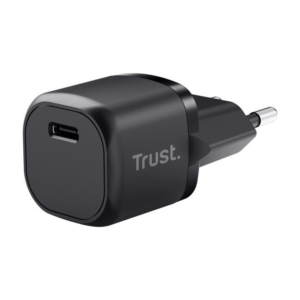 Trust Maxo 20W USB-C PD Charger — Ultra-Compact, Black