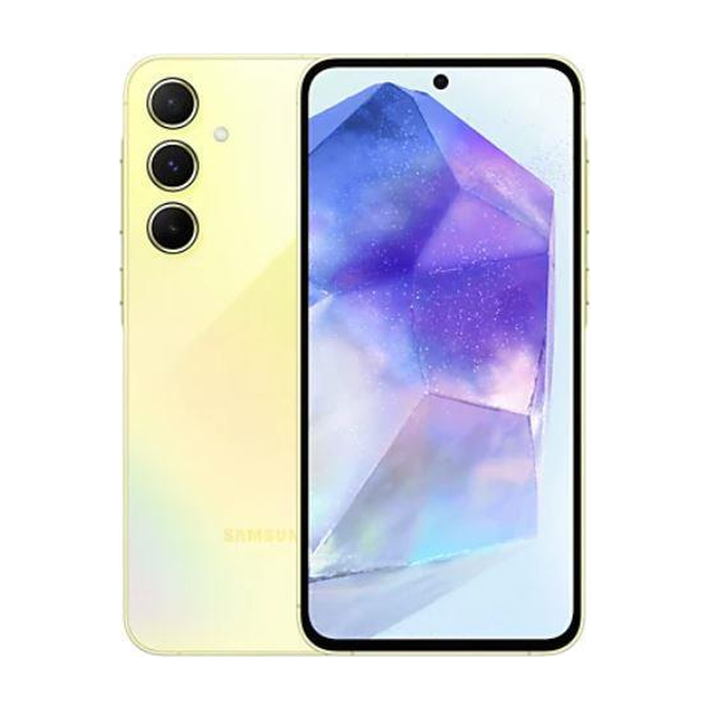 Samsung Galaxy A55 5G — 128GB, Awesome Lemon